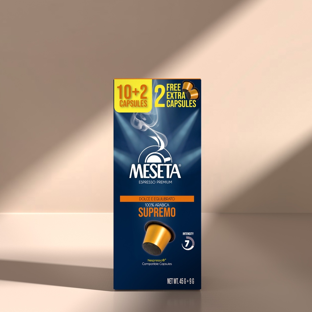 100%頂級阿拉比卡豆咖啡膠囊 - 10粒裝 (加送2粒限定版)