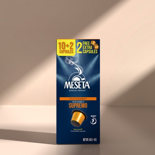 [MS162800] SUPREMO 100% ARABICA - 10 CAPSULE (Free 2 Extra Capsules)